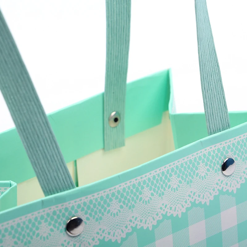 

New Folding Handbag Flower Box Waterproof Flower Arrangement Flower Packaging Box Flower Basket Flower Handbag Handy