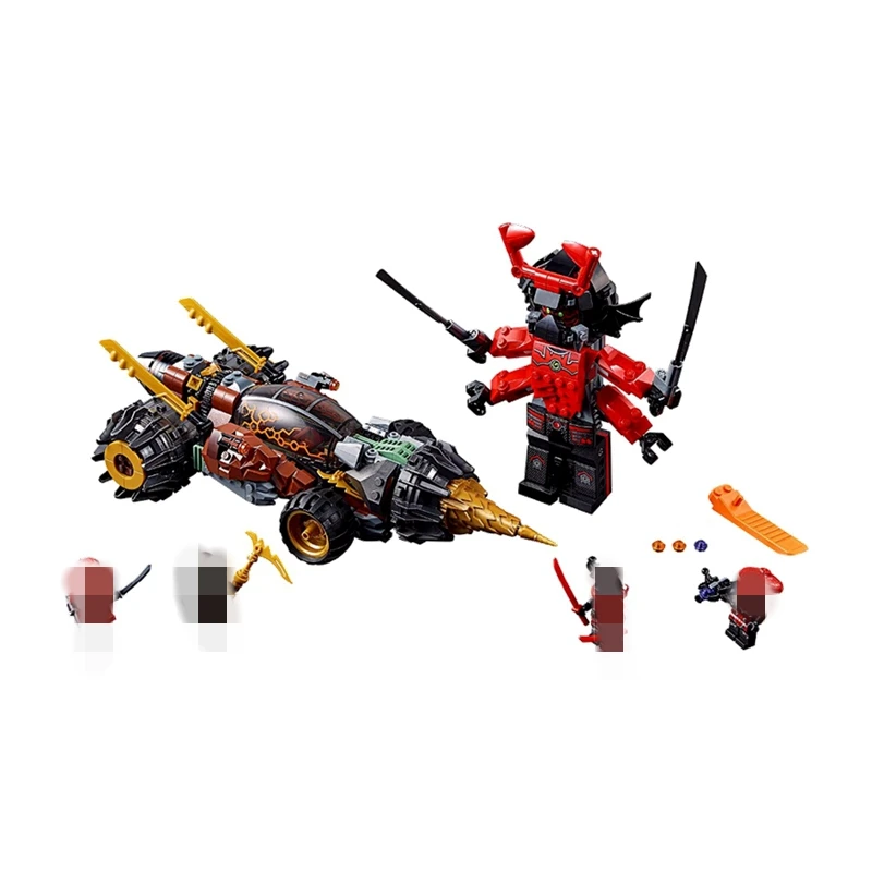 Ninjagoed серия Fighter космический корабль войны фигурки модель совместима с Lepins 70668