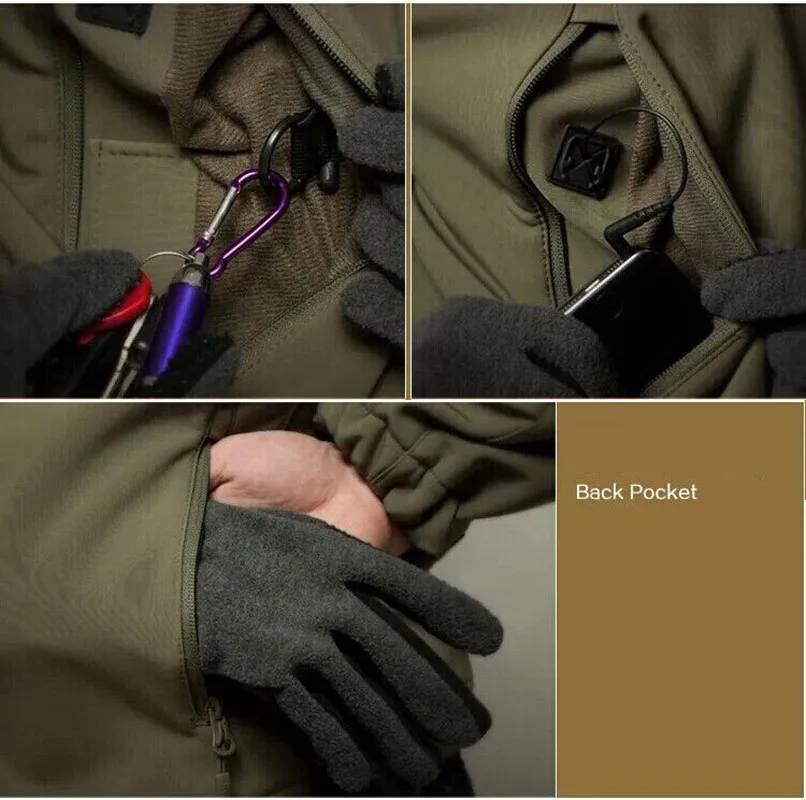 Армии материал-Soft Shell Shark Skin одежда тактическое снаряжение ветрозащитный