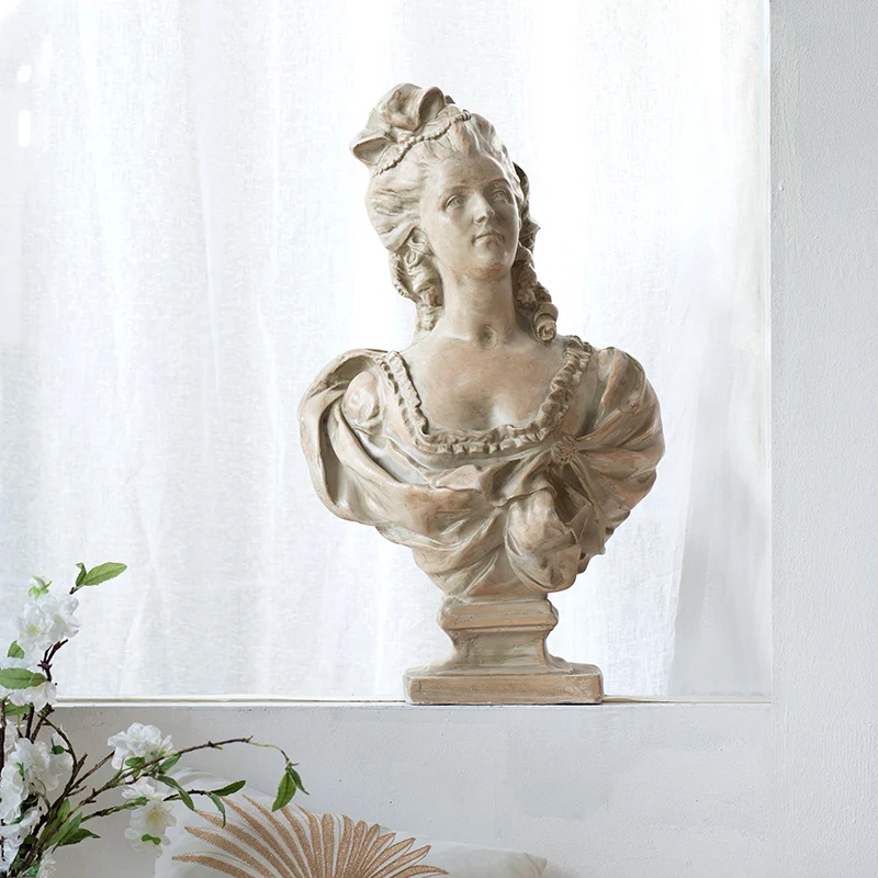 Домашний подарок аксессуары для украшения французских персонажей полубоди