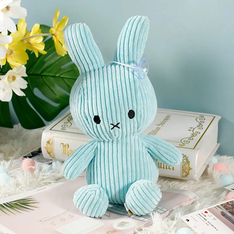 

30CM Height Large Plush Bunny Doll Toys Kids Sleeping Back Cushion Cute Stuffed Rabbit Baby Accompany Dolls Xmas Gift