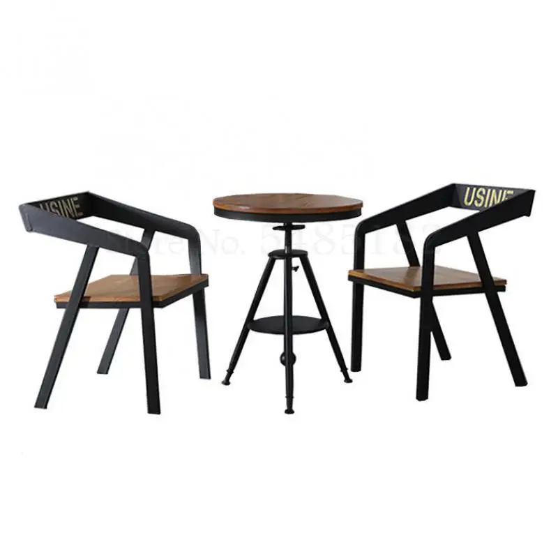 Стол и стулья для чайного магазина балкона кафе столы комбинированные
