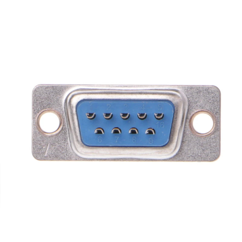 Новый 5 шт./лот DB-9 DB9 RS232 разъем с разъемом D-Sub 9 pin PCB | Обустройство дома