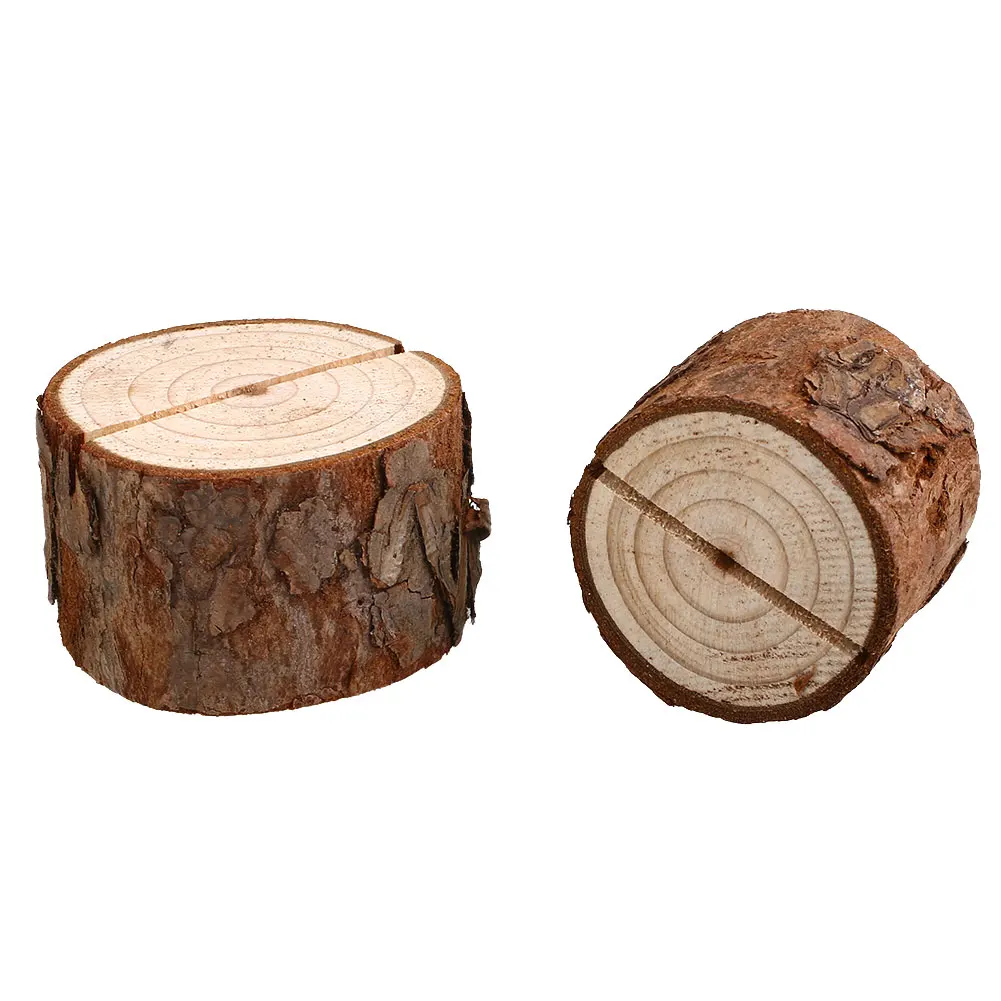 Деревянный держатель для фотографий вечерние круглые карты 10x настольная