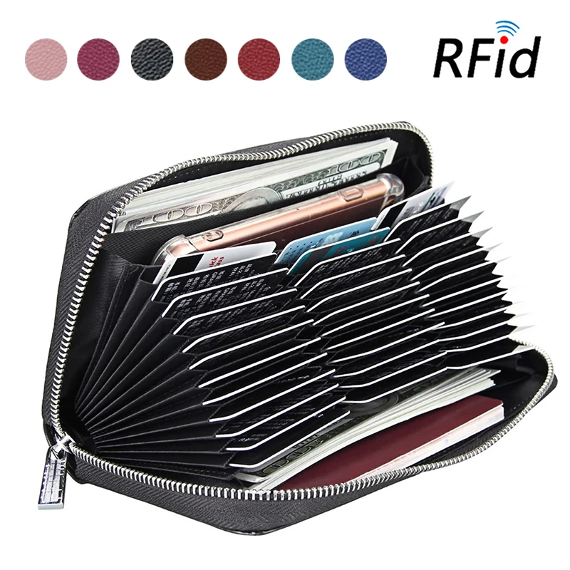 Кошелек мужской из искусственной кожи с RFID-блокировкой | Багаж и сумки