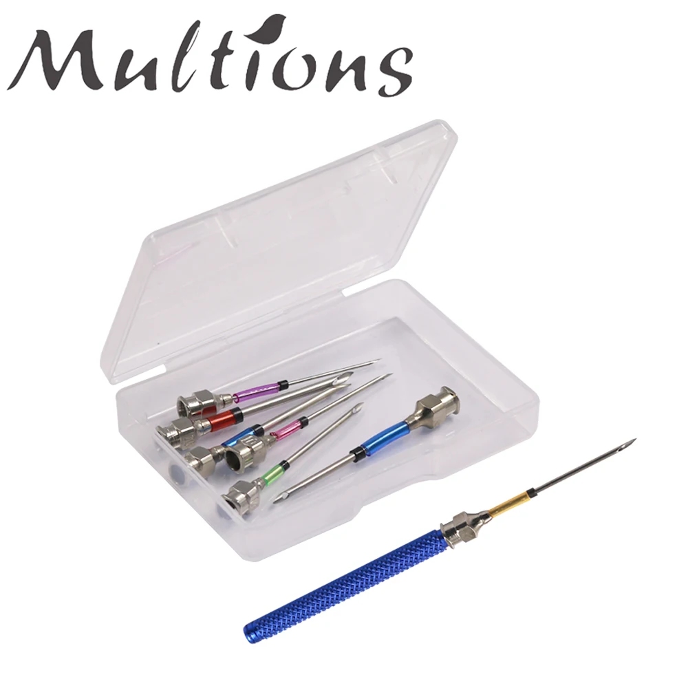 

9 шт./компл. игла для вышивки и вышивки, ручка для вышивки из нержавеющей стали ручной работы, наборы инструментов для вышивания крестиком, ин...