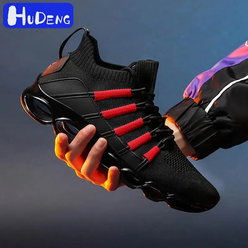 Мужские дышащие кроссовки Blade для бега спортивная обувь больших размеров 14 47 48 2019