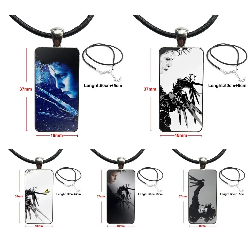 

Женский свадебный подарок, модное ожерелье со стеклянным кабошоном, женское ожерелье со стальным цветным колье, аксессуары Эдвард, руки-нож...