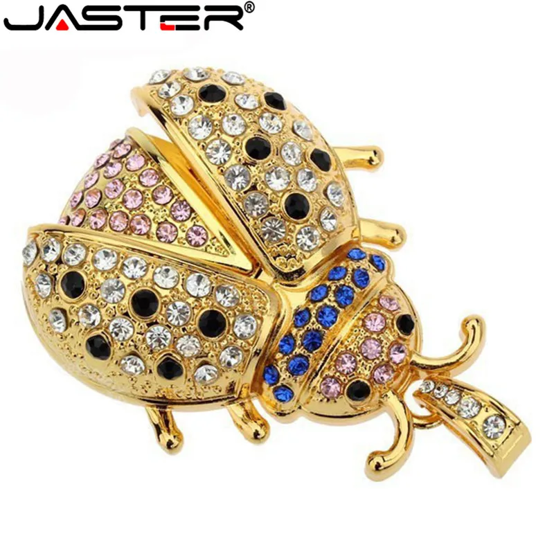JASTER Animal для креативного металлического кристаллического жука модель Usb 2 0