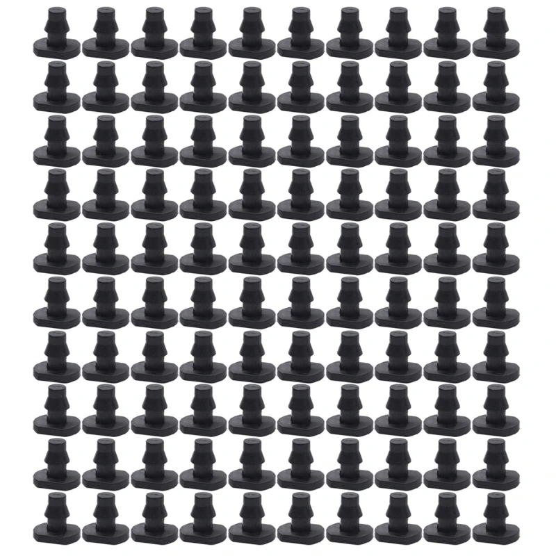 

100Pcs Garden Hose Plug End Water Seal 4/7 Hose End Connectors Irrigation Plug Garden Barbed Drip Irrigating Fittings