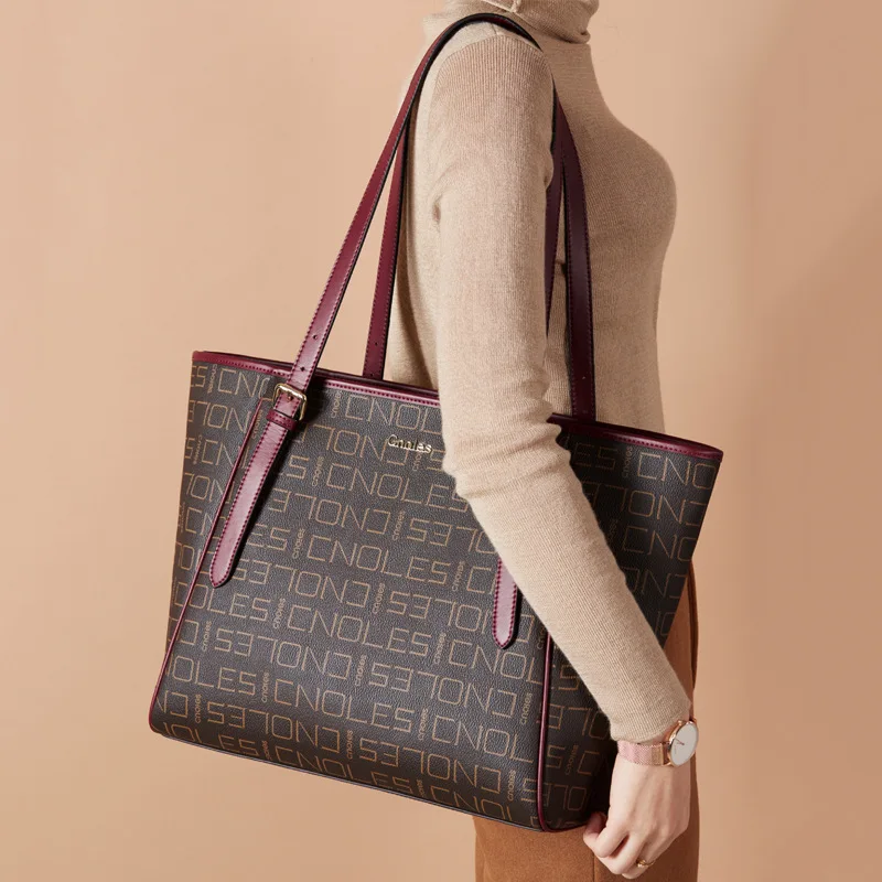 

Новая женская сумка 2021, модная Высококачественная Наплечная Сумка из ПВХ, сумка для покупок большой емкости, сумки-шопперы для женщин, для п...