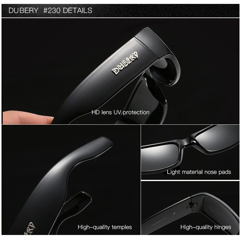 

2 PACK DUBREY Fashion New Retro Style Sunglasses Outdoor Riding Sports Sun Glasses Trend Men's Gothic Glasses