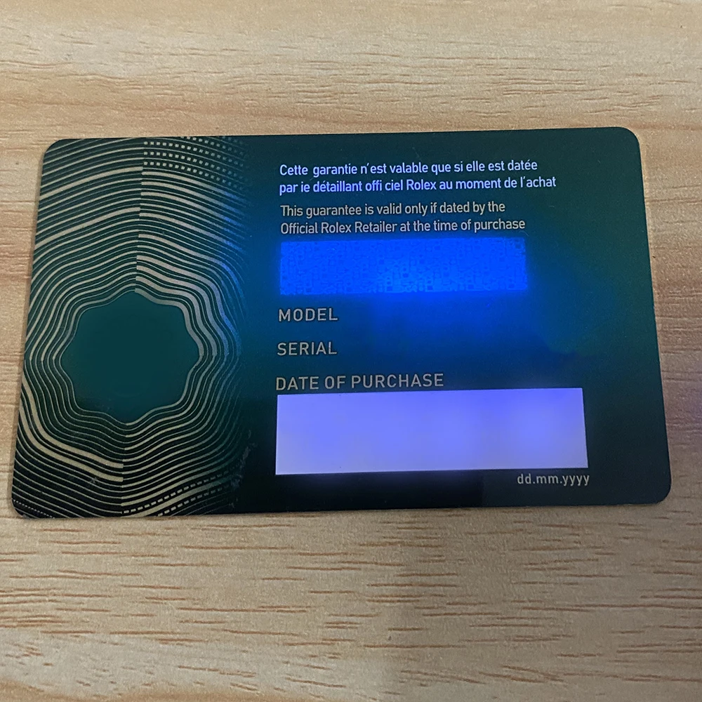 

Customized Card serial Number