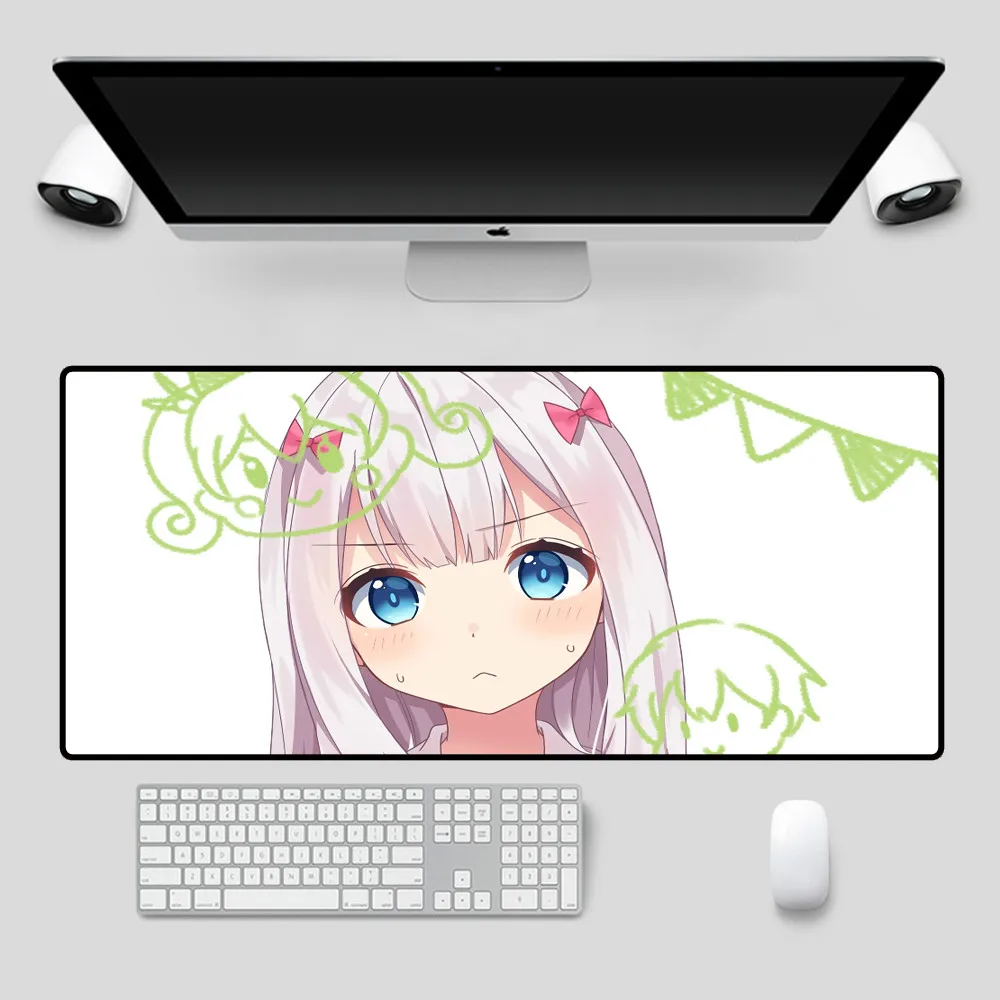 

Mairuige Large Mouse Pad Cute Girl Pattern Non-slip Rubber Pad Computer Notebook Gamer Keyboard Pad Animation Mouse Pad Desk Mat
