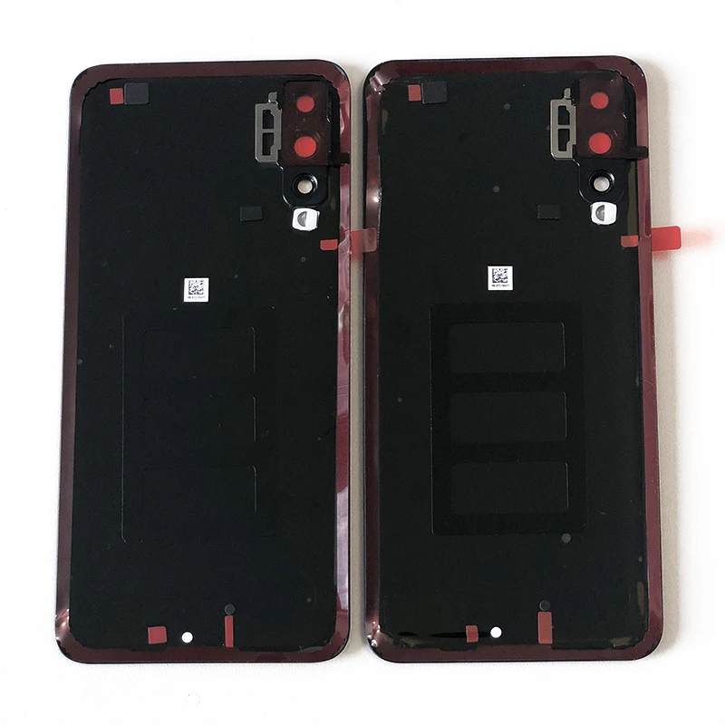 M& Sen для 6," huawei P20 Pro Чехол для задней батареи корпус+ рамка для камеры стеклянный объектив+ вспышка с аденсивным стикером