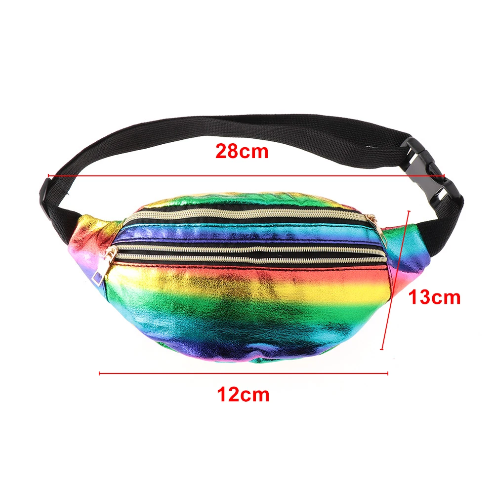 

Women Fashion Colorful Cute Waist Bag Fanny Pack Belt Bag Travel Sport Hip Bum Bag Phone Pouch Small Purse