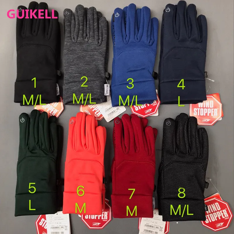 

GUIKELL Autumn winter special price men and women warm mountaineering riding windproof and antiskid outdoor sports gloves