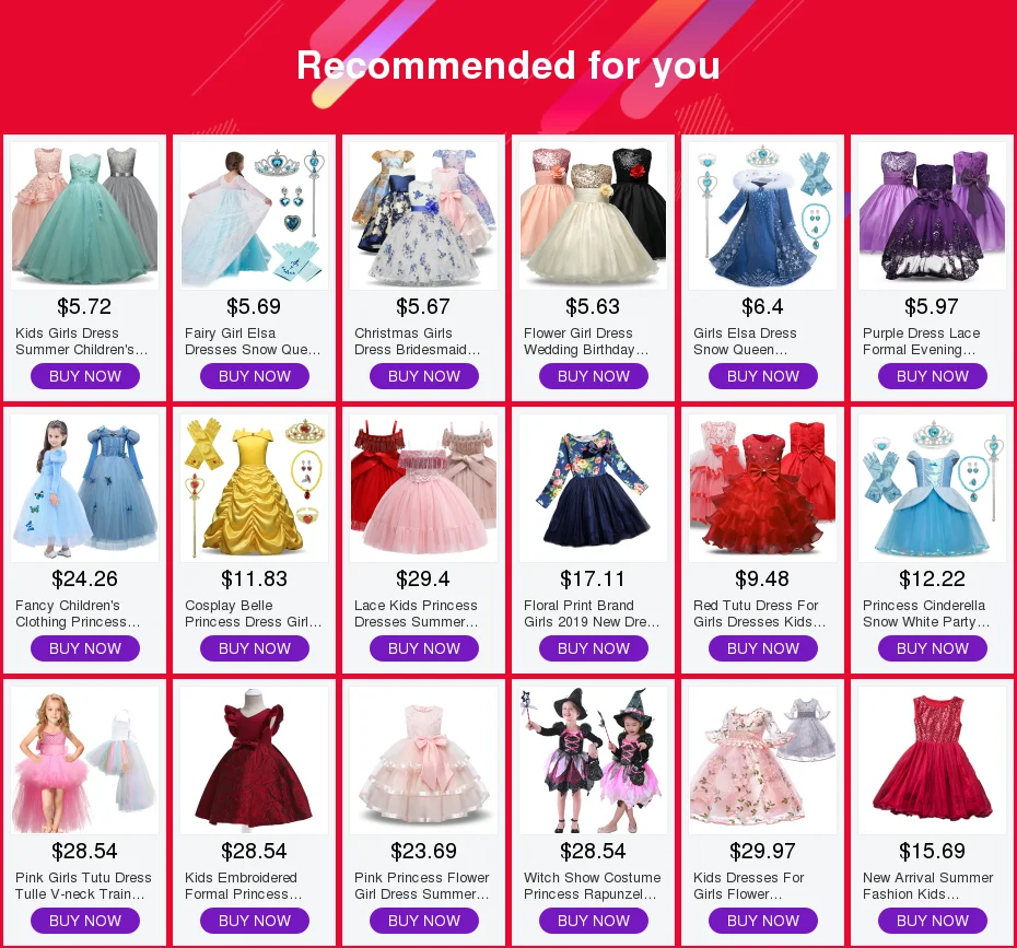Kids Dresses For Girls Flower Embroidery Tutu Kids Clothing Elegent Butterfly-Knot Girls Dress For Child Princess Party Custumes