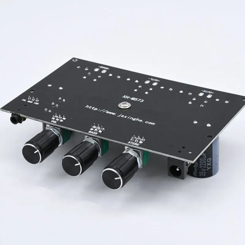 

XH-M573 TPA3116D2 80W+80W+100W 2.1 Channel TPA3116 digital Power Amplifier Board Bass Subwoofer amplifier