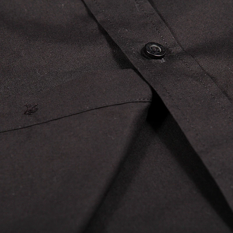 GLO-STORY Летние Формальные Рубашки с коротким рукавом для мужчин 2020 плюс размер