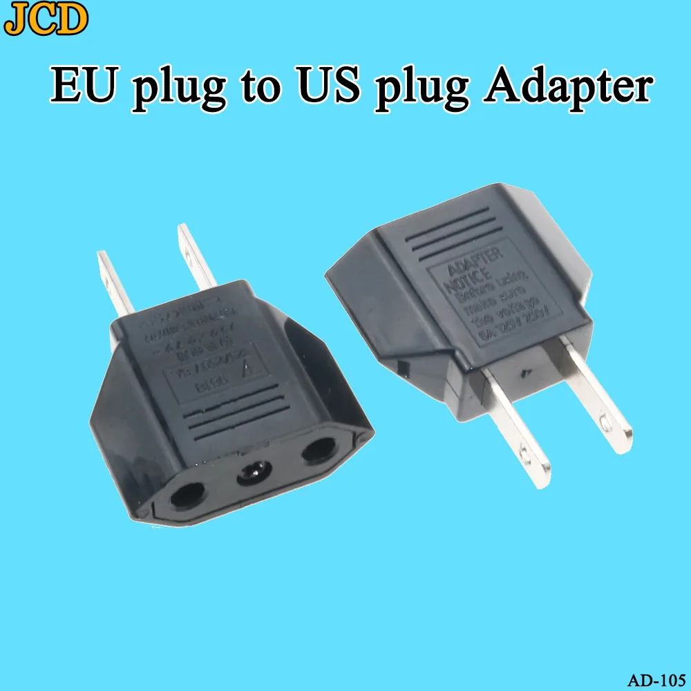 5 шт./лот США ЕС штепсельный адаптер питания для путешествий электрическая