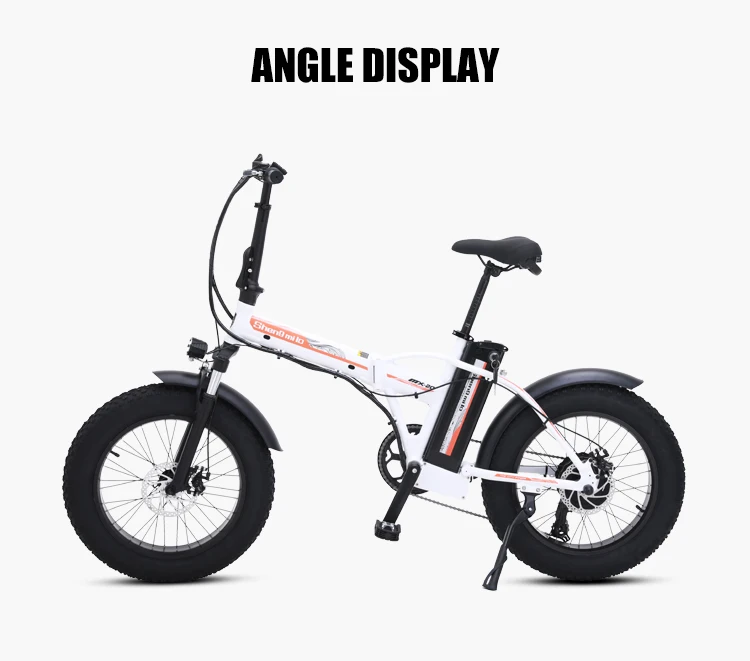 Электрический велосипед 20 дюймов ebike 48V500W Электрический горный велосипед электрический складной велосипед 4,0 fat tire bicicleta eletrica пляжный электровелосипед