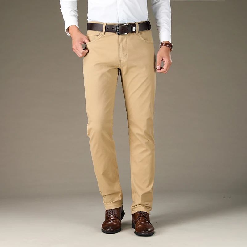 Брюки мужские размера плюс 42 44 46 классические повседневные деловые модные