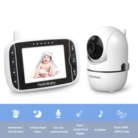 hellobaby video baby monitor with 3 2 inch screentwo talk back systempan tilt zoom night visioneight lullabiesvox mode%c2%a0