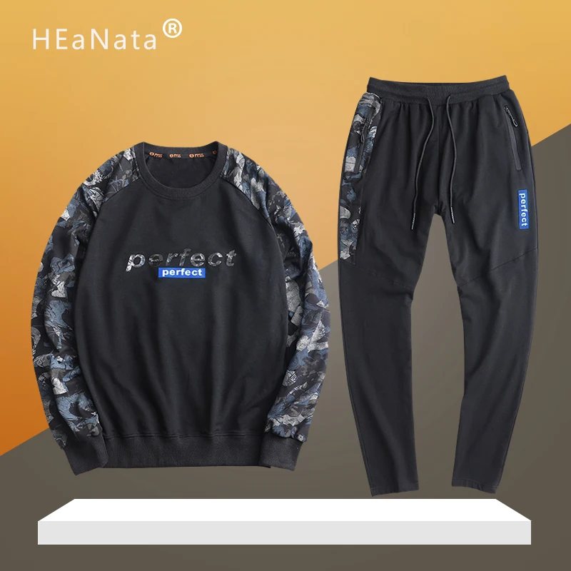 Спортивная одежда 9XL свободная Мужская 2019 новинка весна осень повседневная