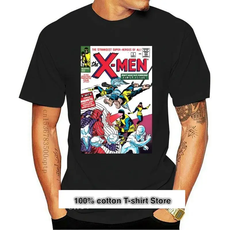 

XMEN-Camiseta Vintage de cómic #1, S-5X, T-146IVY, L @ K, novedad de 2021