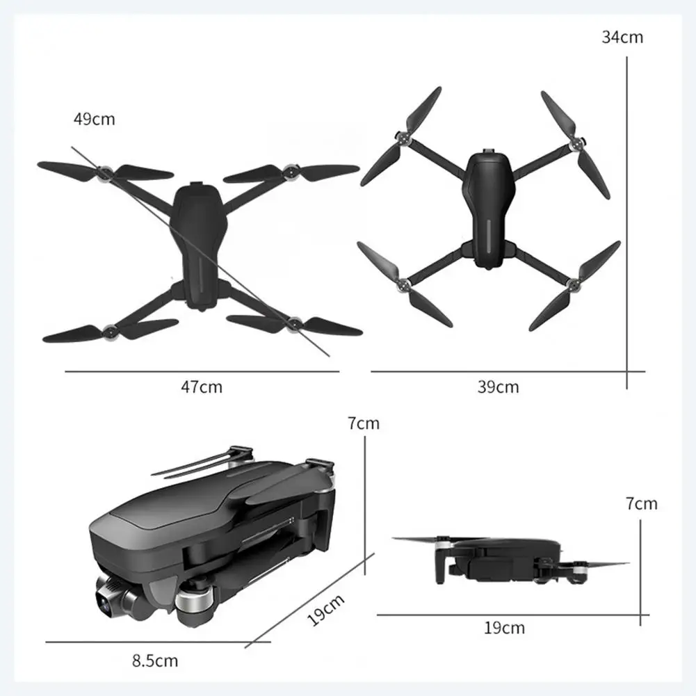 

Drone SG906 PRO 2 GPS With 3 Axis Self Stabilizing Gimbal WiFi FPV 4K Camera Dron Brushless Quadcopter