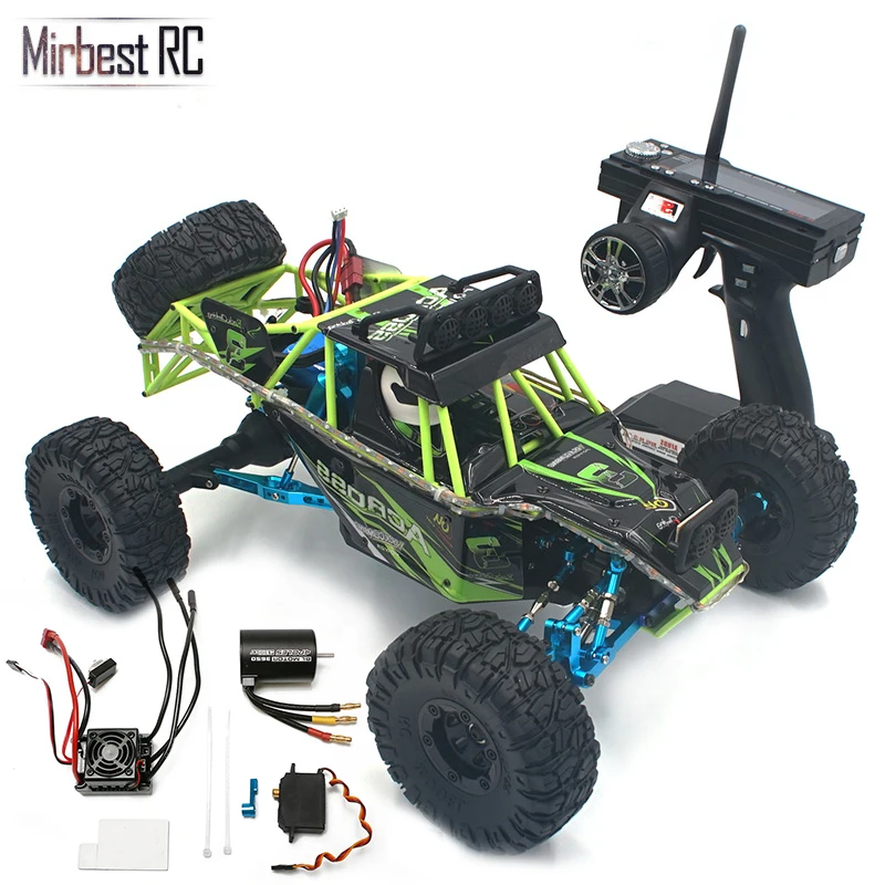 WLtoys-motor sin escobillas de 4300KV, conjunto de servomotor ESC de 60A, componentes de tercer