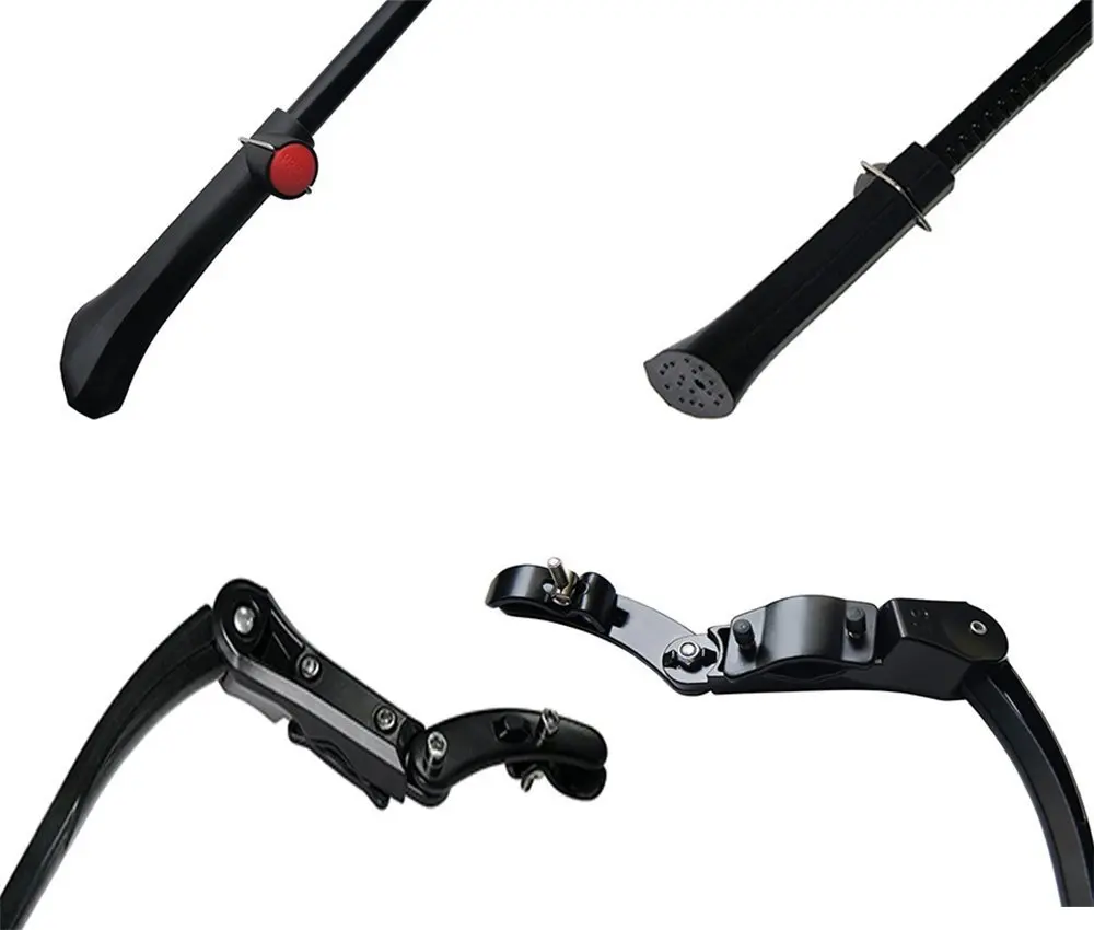 

Aluminum Alloy Bicycle Kickstand Ajustable for 24-29inch MTB Bike Kickstands