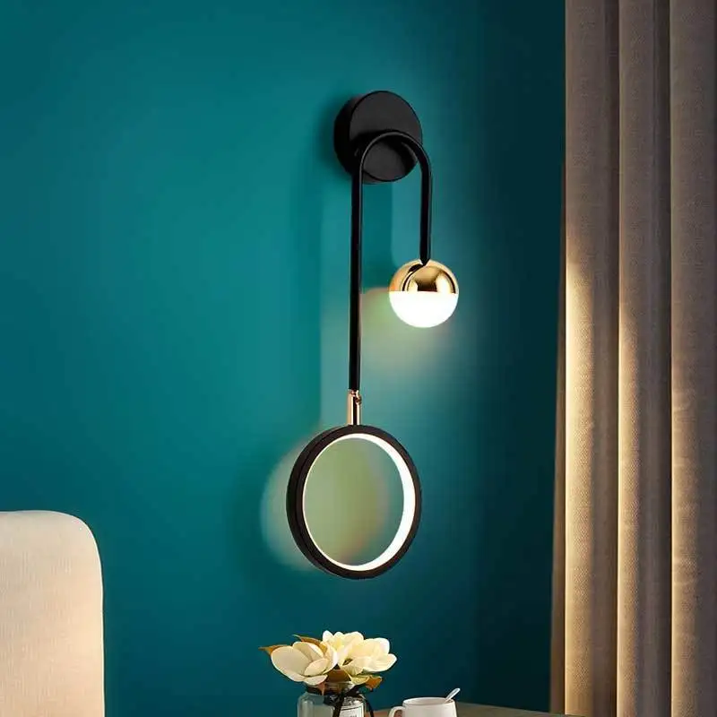 

LED Nordic wall lamp living room bedroom bedside dining room wall lamp modern home decoration Indoor lighting