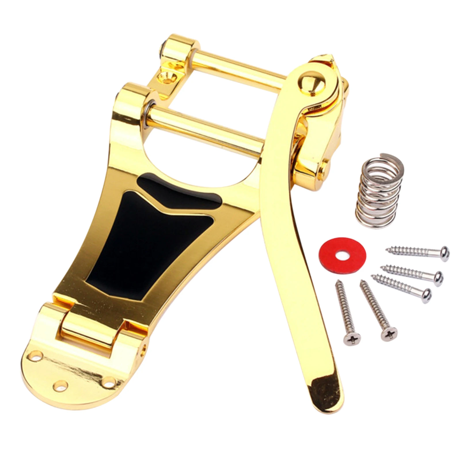 

Джазовая гитара Tremolo V-ibrato B-ridge Tailpiece, портативные детали для электрогитары, музыкальные инструменты для гитары Tremolo