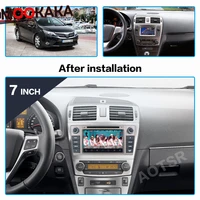android 10 0 car cd dvd player for toyota avensis t27 2009 2015 gps navigation built in dsp radio multimedia 7 inch head unit