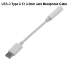Aux-адаптер с разъемом Usb Type-C 3,5 мм на 3,5 мм для наушников, аудиокабель для Huawei P30 Pro Xiaomi 10 11 Samsung S20 Plus