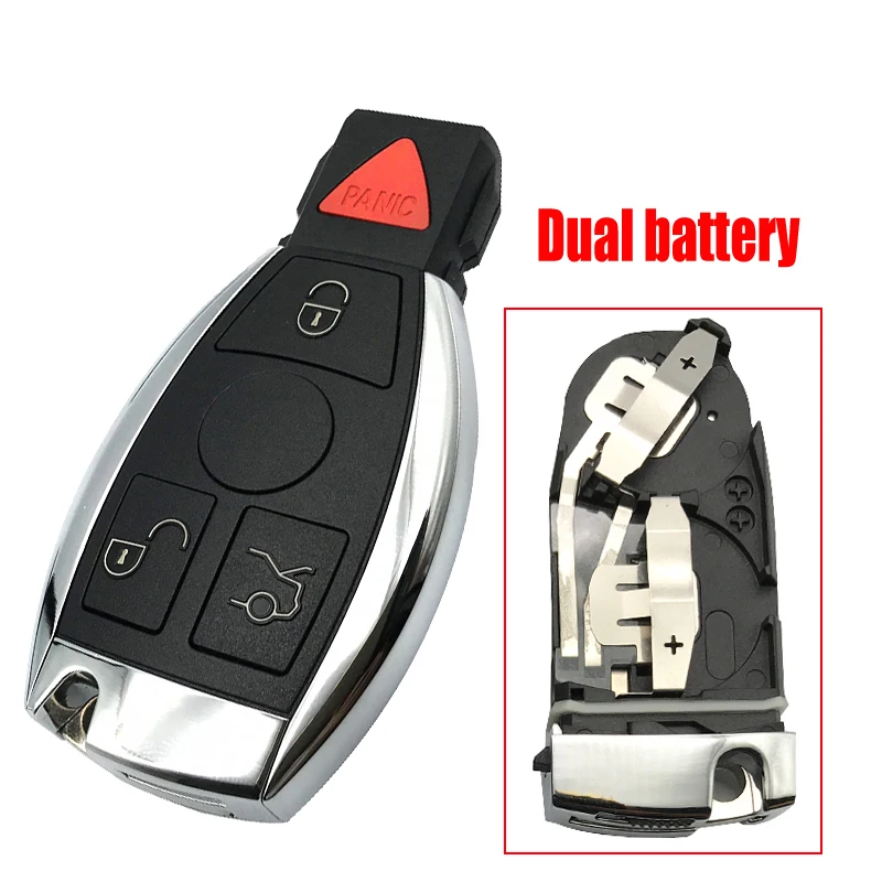 4 Buttons Smart key Fob shell For Mercedes Benz W169 W245 W203 W208 W209 W204 W210 W211 W215 W219 Sprinter W906 Remote Key Case images - 6