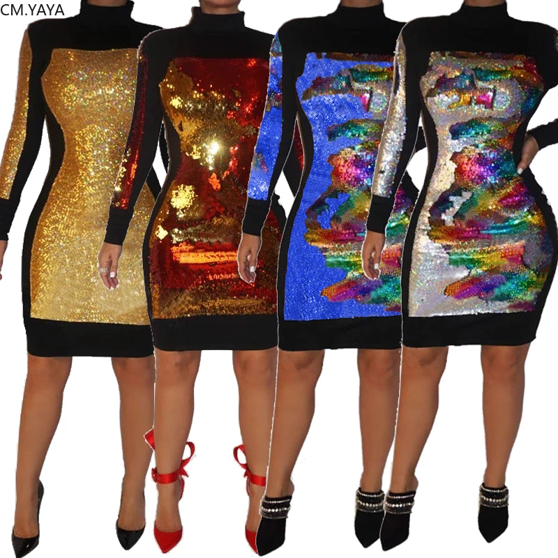 GL сезон осень зима Женская зимняя Bodycon длинный рукав мини Холодное торжество