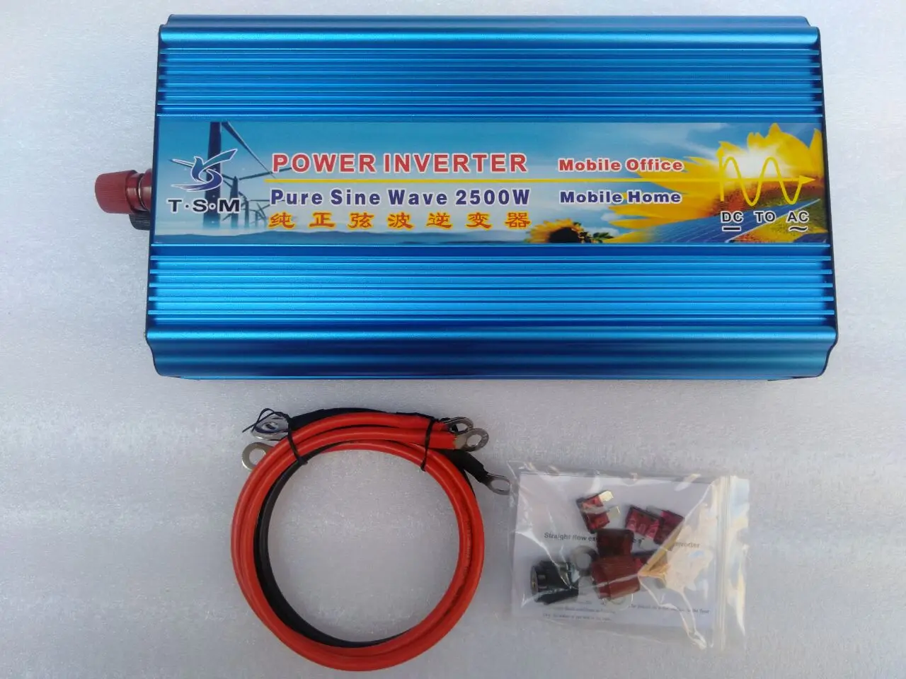 

2500W pure sine wave inverter DC 24V to AC 220V 50HZ digital display