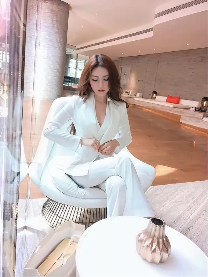 Новинка весна-лето 2020 Офисная Женская тонкая Брендовая женская одежда для