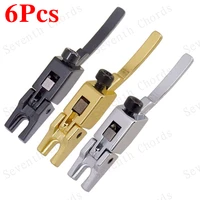 Pcs Vintage Gesperrt String S  ttel f  r Elektrische Gitarre Tremolo Br  cke Doppel Verriegelung Systyem BL-3