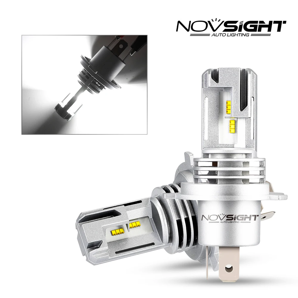 Novsight 2 шт. H4/H5/H7/9005/9006 55 Вт Автомобильный светодиодный Сменные лампы фар комплект ZES