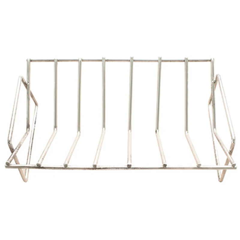 Ребристая стойка для барбекю ребристая гриля курения жарки из нержавеющей стали