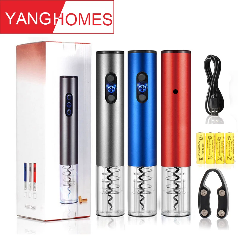 Электрическая открывалка для винных бутылок автоматический штопор с