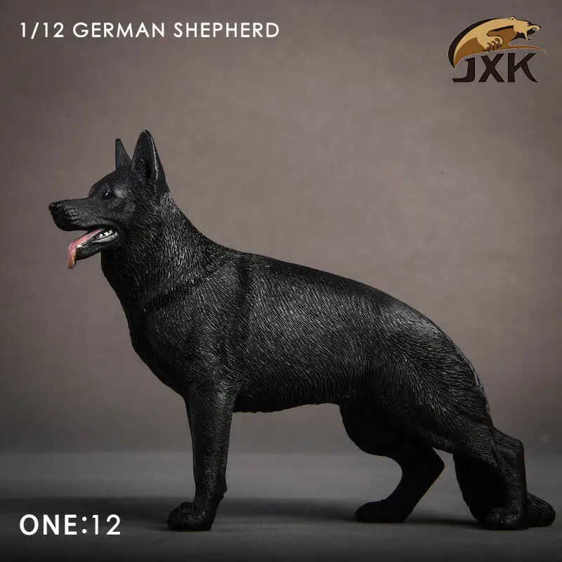 Модель животного JXK JXK014/JXK015 1/12 немецкая овчарка и Лабрадор игрушка для собак F 6 ''фигурка