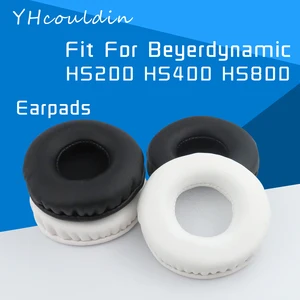YHcouldin Earpads For Beyerdynamic HS200 HS400 HS800 Headphone Accessaries Replacement Leather