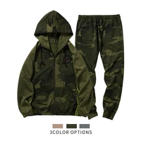 2020 brand sporting suits men spring autumn camouflage sets mens gyms sportswear jogger 2pc pants hoodies male tracksuit sets