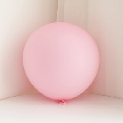 pink 2 шт 18 дюймов большой сладкий Макарон шар леденцы, цветной, чистый Латекс шары украшения на свадьбу на день рождения вечерние события поставки - Цвет: pink