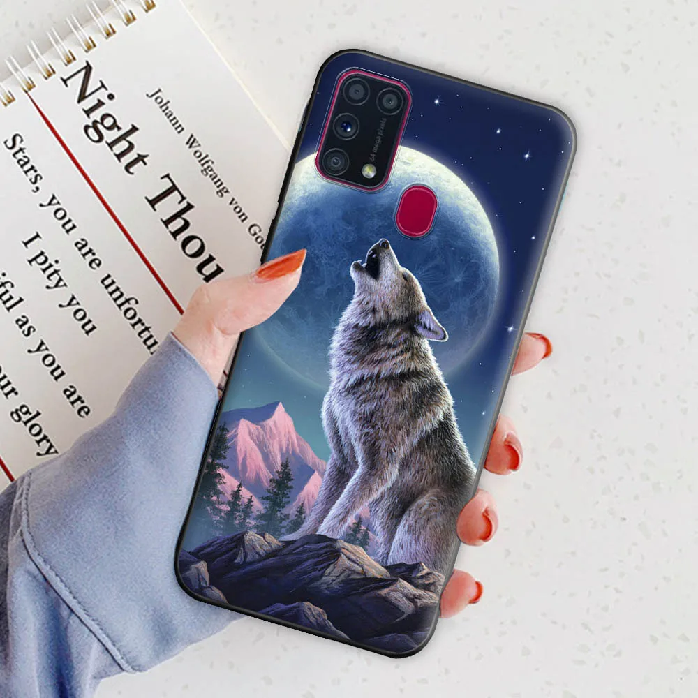 Чехол для Samsung M31 Prime силиконовый чехол мягкая ТПУ сумка Galaxy задняя крышка |